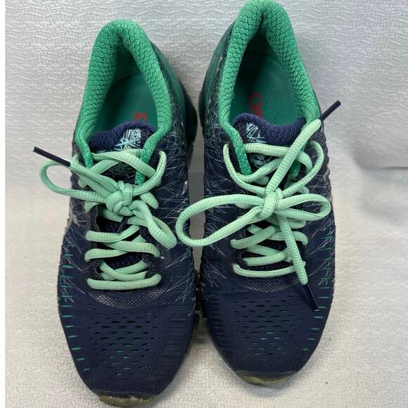 Asics Gel Quantum 360 Athletic Running Shoe Midnight/Silver women sz 6 - Picture 3 of 7